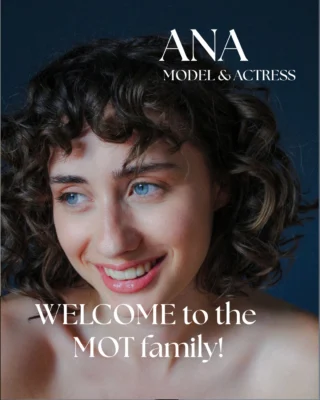 Ana, nueva modelo y actriz en la agencia!! Bienvenida😍😍 . . ....
