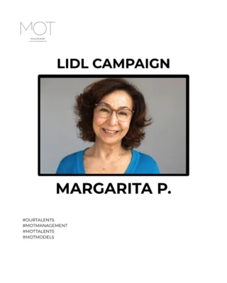 Margarita, en la campaña publicitaria "Noche de Premiados" de LIDL!!😍😍 Que estupenda...